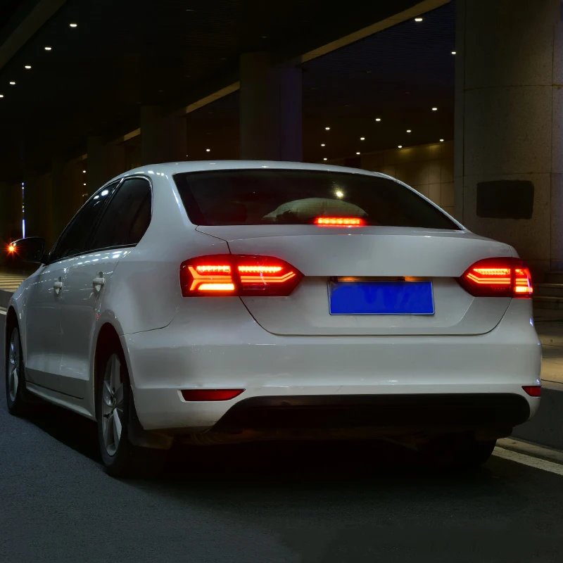 Хвост светильник в сборе для Volkswagen Jetta 2012 2014 светодиодный вождения стоп сигнал