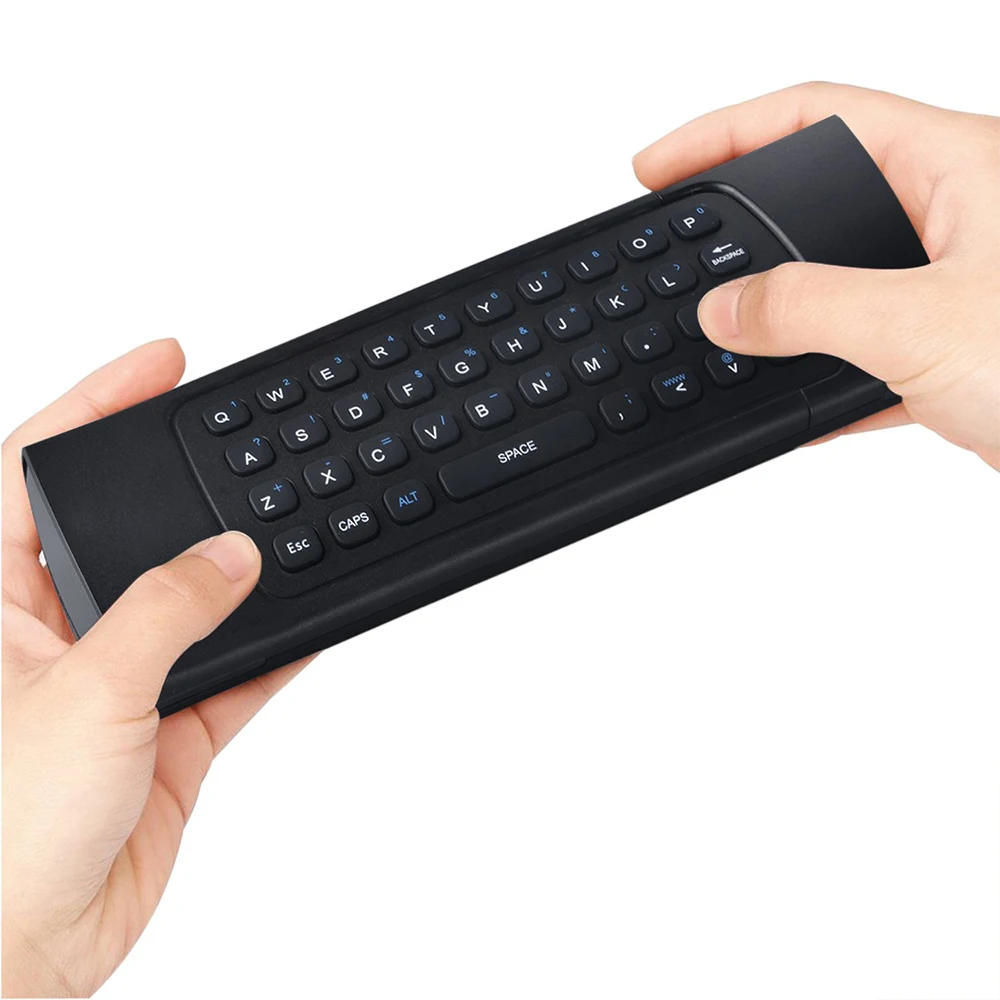 2 4 ГГц беспроводной пульт дистанционного управления клавиатура Air mouse-черный |