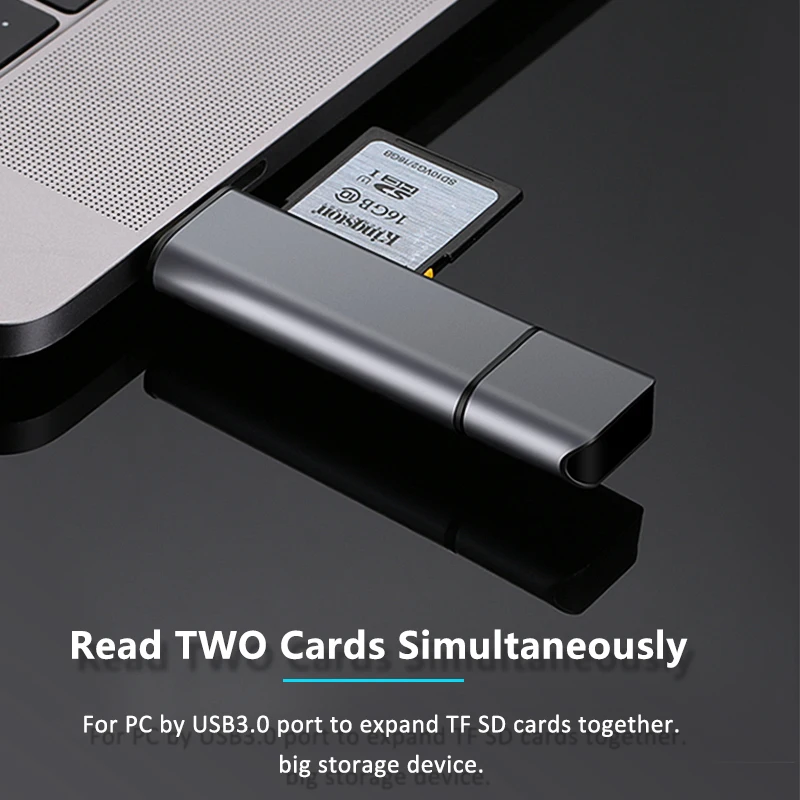 USB Type C 3 0 OTG Устройство для чтения SD карт TF Micro SDXC SDHC MMC|Картридеры| |