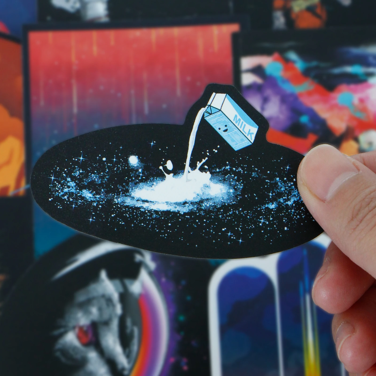 Наклейки астронавта Galaxy Space Planet Universe 50/100 шт. наклейки для багажа ноутбука