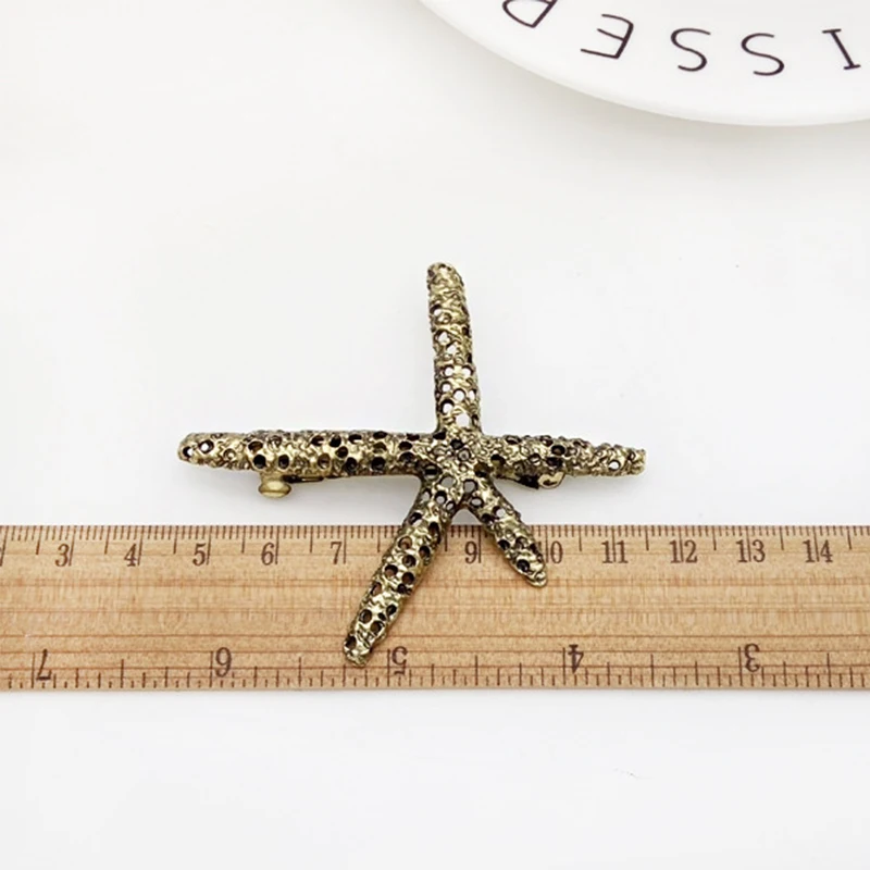 

Hair Clip Beach Coral Starfish Duckbill Clip Barrettes Hairpin Hollow 1pc New Hairclip Headdress Ladies Women Fashion Retro