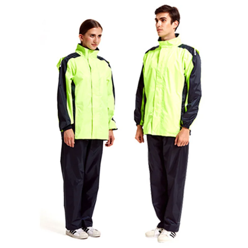 New Raincoat Suit Impermeable Women/Men Hooded Motorcycle Poncho Rainwear Hiking Fishing Rain Gear | Дом и сад