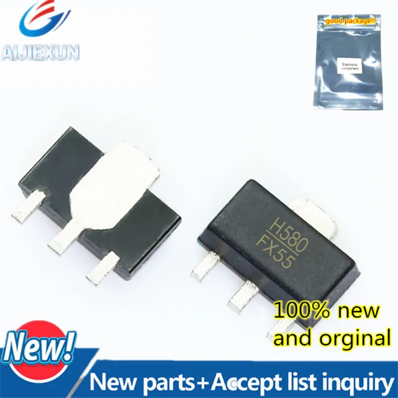 

2 шт. 100% новый и оригинальный HMC580ST89ETR SOT89 шелкография H580 в наличии