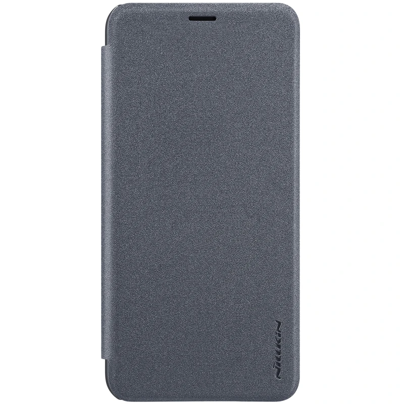 Кожаный чехол NILLKIN для Samsung Galaxy J6 Prime Plus деловая задняя крышка флип-чехол телефона