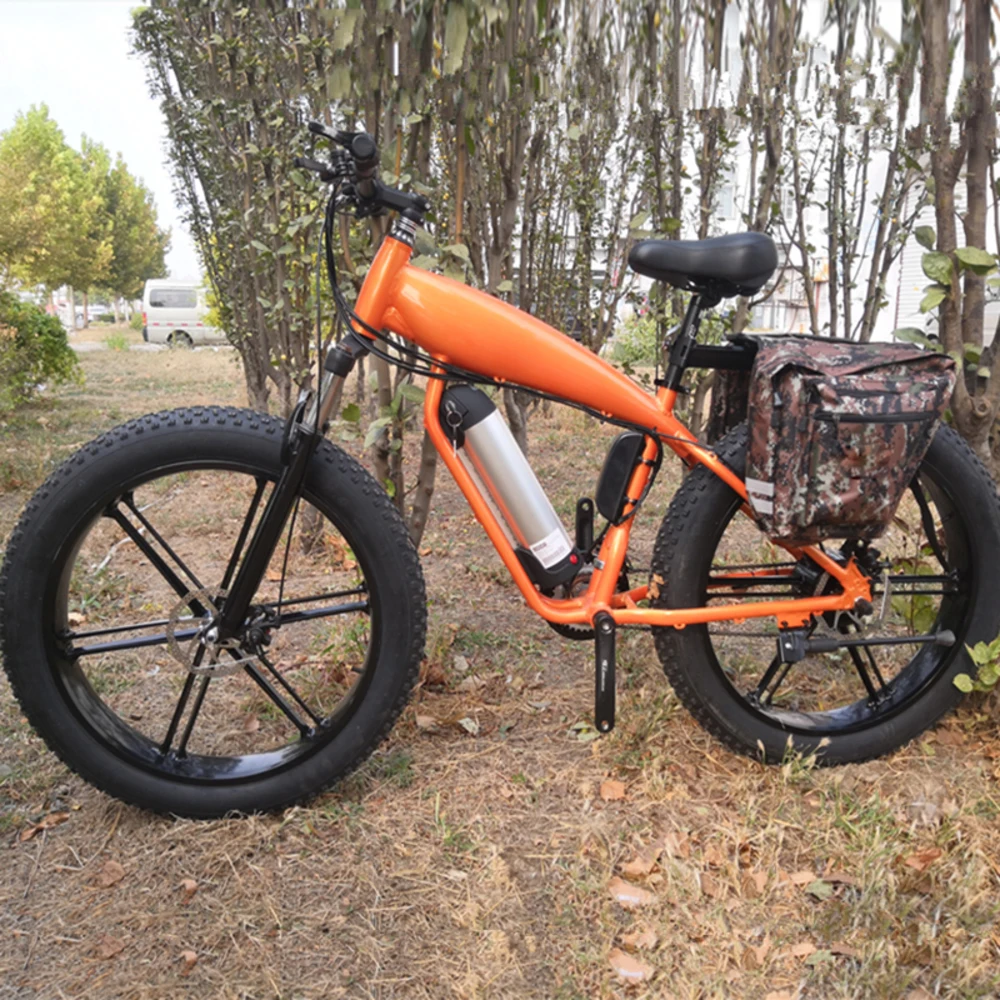 26 Fat Tire Bike 500 Вт 48 В литий ионный снег горный велосипед электрический