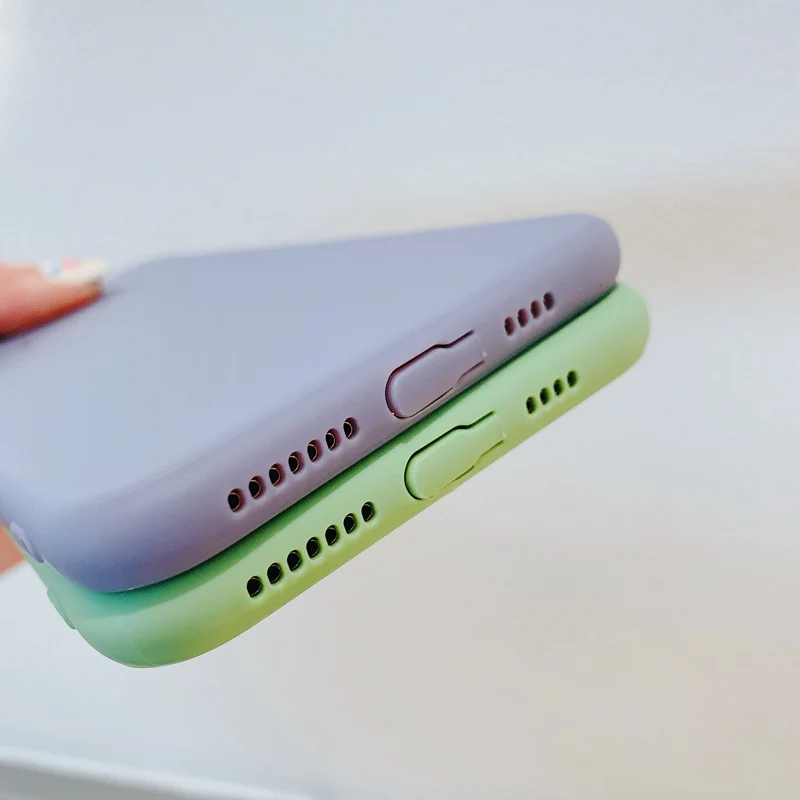STROLLIFE New Fashion Candy Color Phone Case for IPhone XS Max XR Cute Smiling Face Cover 6 X 7 8 Plus Soft TPU Shell |