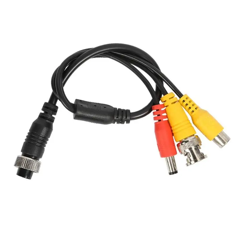 M12 4Pin авиации Head Женский BNC/RCA/DC CCTV Камера AV кабель переходника провода 150*95*15 мм 0 4