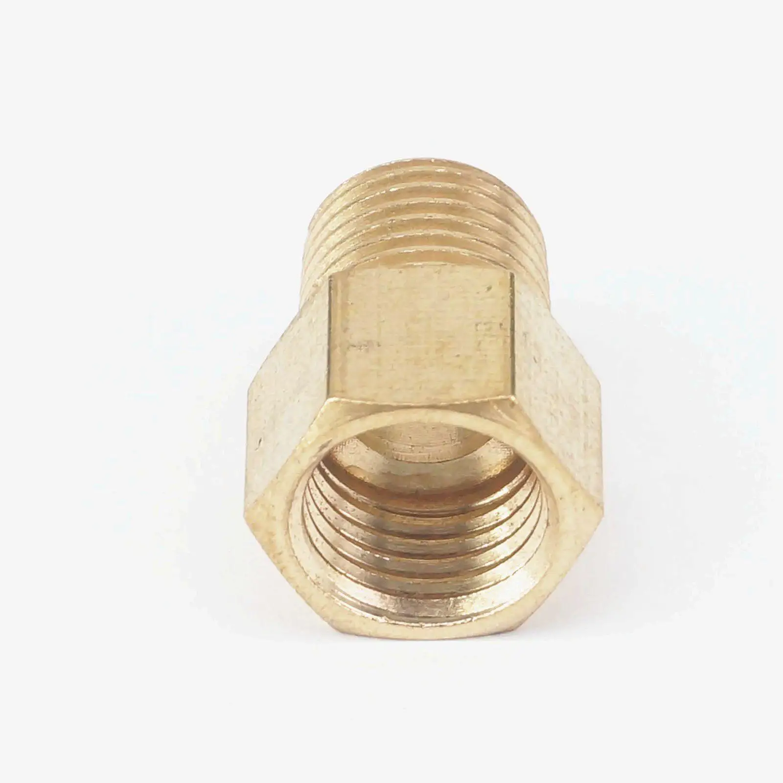 1/4 &quotBSPT Male x 1/4&quot NPT Female латунный Соединительный соединитель для манометра
