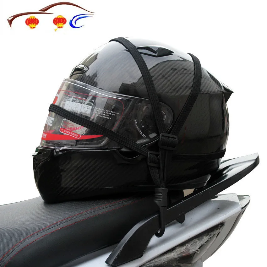 

Motorcycle Helmet Rope Luggage Rope Cross-country Motorcycle Helmet Network Electric Vehicle Rope Degree Tightness Net
