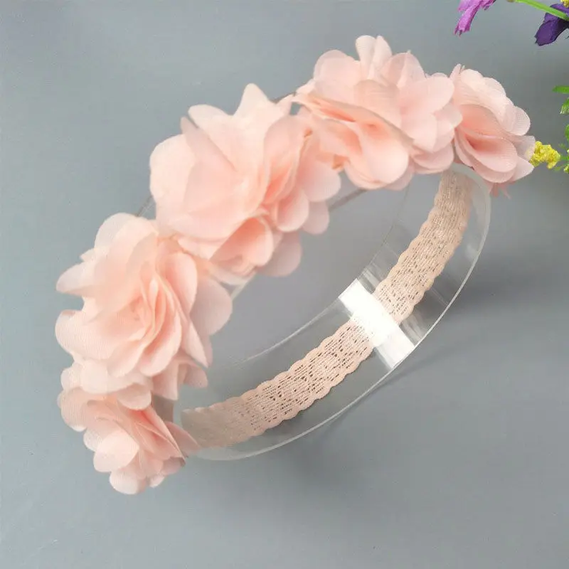 Cute Lace Flower Kids Baby Girl Toddler Headband Hair Band Headwear Accessories | Детская одежда и обувь
