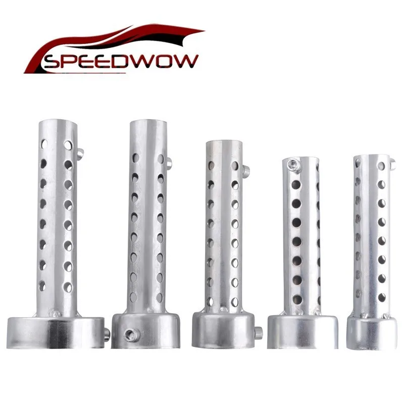 SPEEDWOW 35/42/45/48/60 мм выход Диаметр Регулируемый дБ убийца глушитель выхлопной трубы