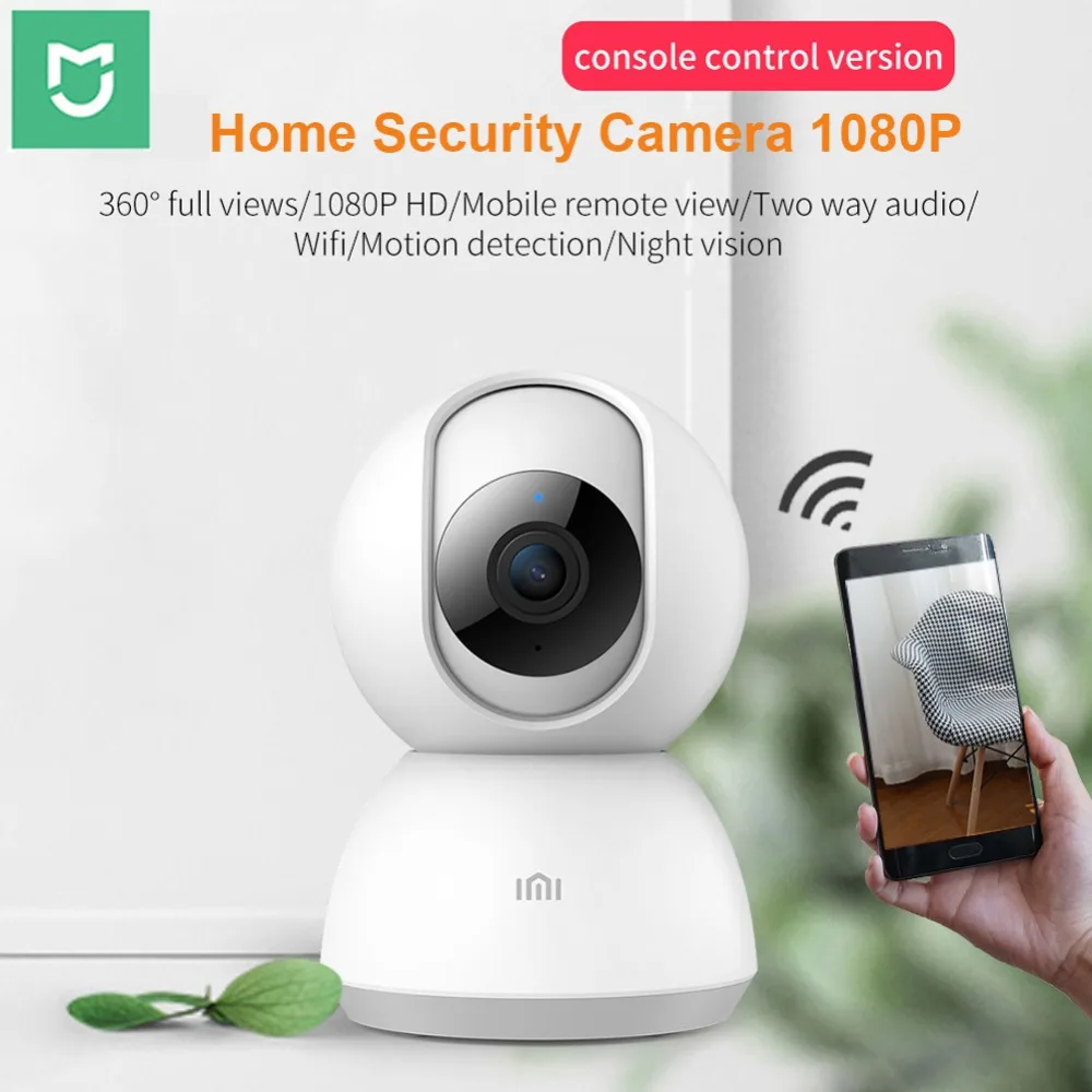 Xiaomi Mijia Smart IP камера 1080 P WiFi Pan tilt ночное видение 360 градусов Обнаружение