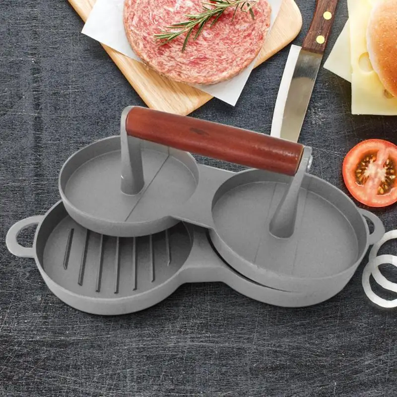 Пресс форма для гамбургеров DIY круглая гамбургерная ГОВЯЖЬЯ гриль бургер