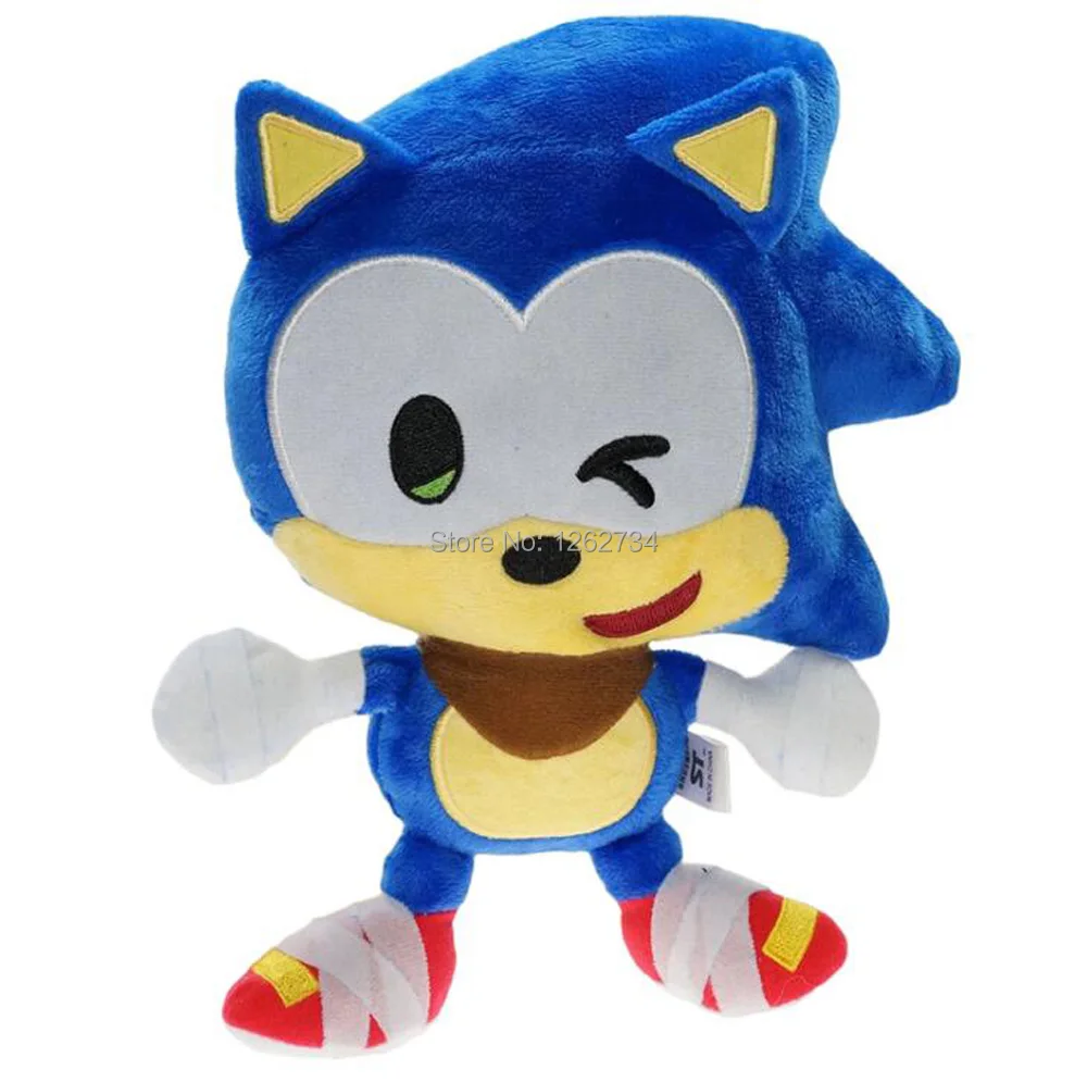 Soic Tails Knuckles Silver Shadow The Echidna 9 дюймов 23 см плюшевая кукла фигурка игрушка в