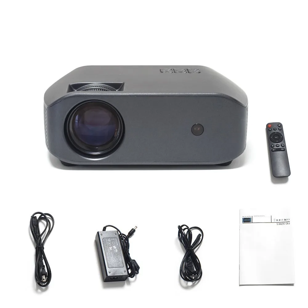 Touyinger F10 мини светодиодный проектор 1280*800 видео HDMI LCDr Бимер USB suport full hd 1080 P