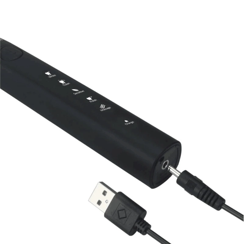 Электрическая USB звуковая зубная щетка для стоматолога перезаряжаемый