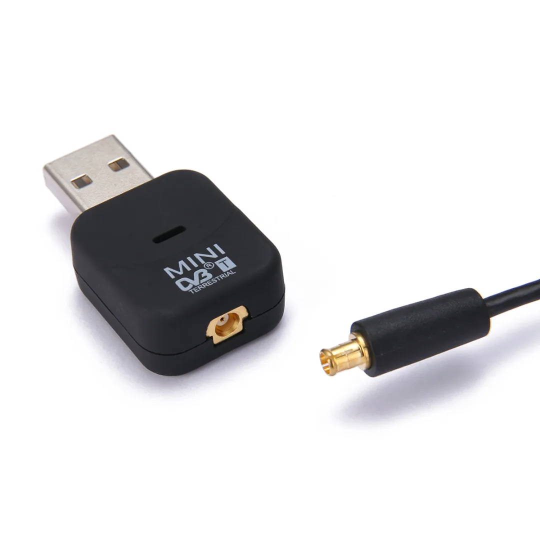 Цифровой мини DVB-T USB 2 0 мобильный HD ТВ тюнер приемник + портативная антенна пульт