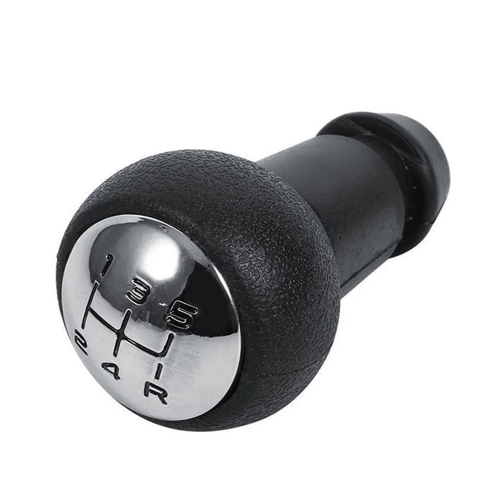 Ручка кожаный рычаг переключения передач автомобиля руководство 5 скоростей