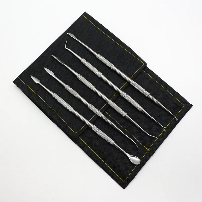 5pcs Modeling Clay DIY Carving Sculpting Tool Kits Stainless Steel Sculpture Soft Ceramic Making Tools Knife | Игрушки и хобби