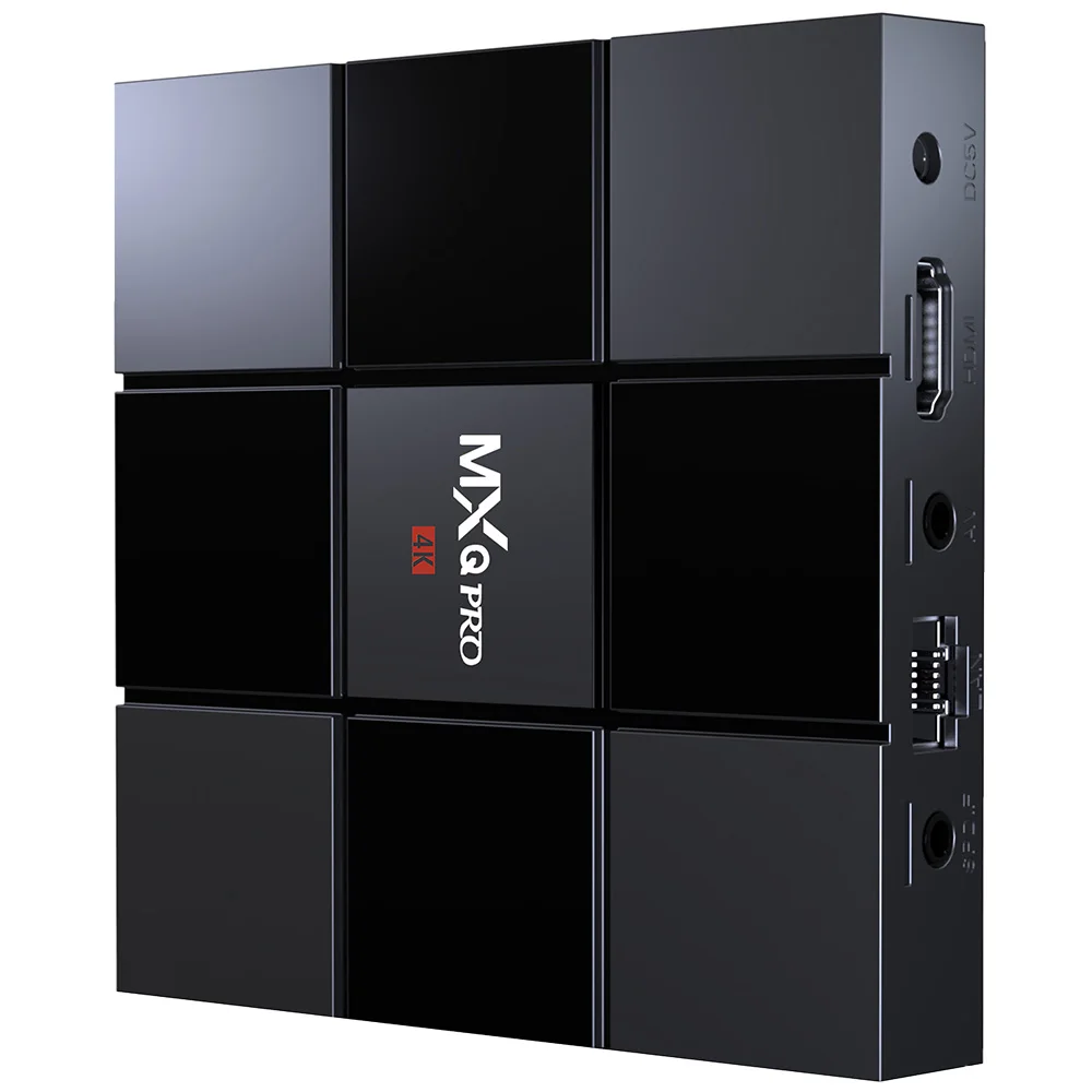 MXQ PRO Android 7 1 ТВ коробка ZXIC ZX296716 2 ГБ DDR3 + 32 EMMC 2.4g WiFi Media Player Поддержка 4 К H.265 100 Мбит/с
