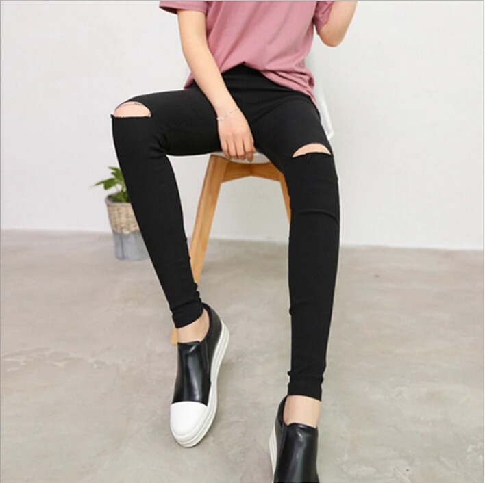 Женские джинсы-карандаш Hirigin эластичные облегающие однотонные брюки с высокой