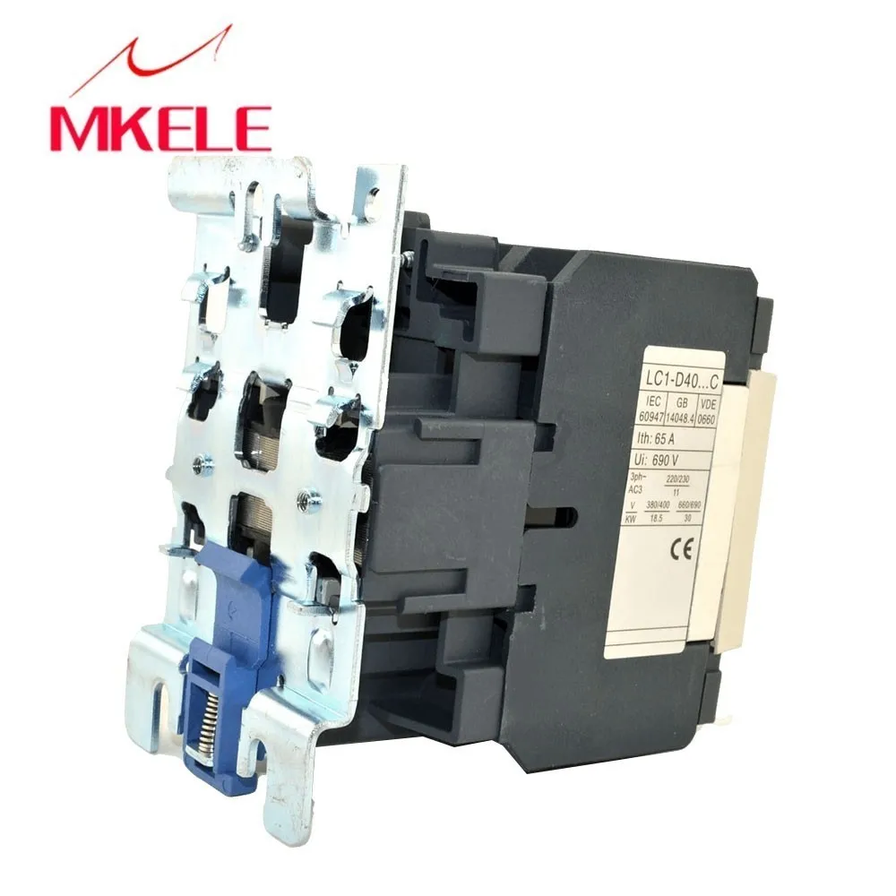 LC1 D40 M7C 3P + NO NC telemecanique Контактор 220В/380В 3 фазный электрический контактор с 85%