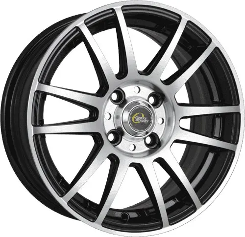 CROSS STREET Y4917 6.5x16/4x100 ET50 D60.1 BKF|Диски колёсные| |