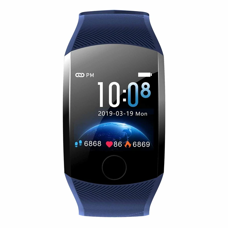 AABB-Q11 Smart Watch Waterproof Fitness Bracelet Big Press Screen Message Remind Heart Rate Time Smartband Activity Tracker Wr | Смарт-часы