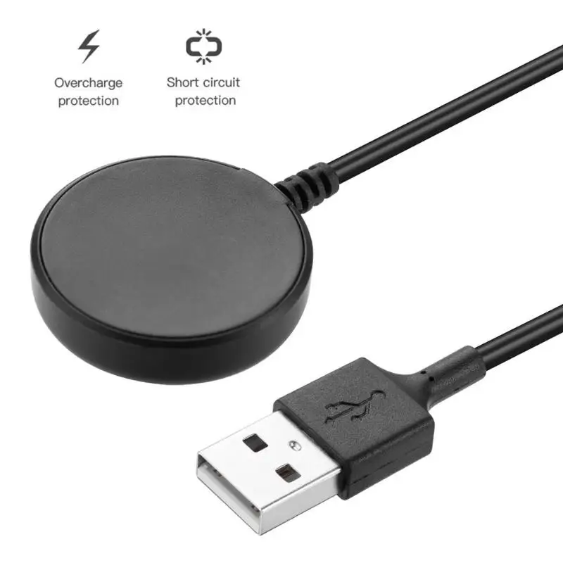 

ALLOYSEED Charging Cable f Wireless Charger Dock 1m USB or Samsung Galaxy Watch Active Smart watch