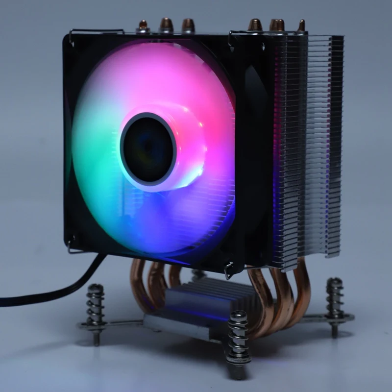 Lanshuo Чистая медь 4 тепловые трубы тепловой процессор охладитель для Lga /1150 /