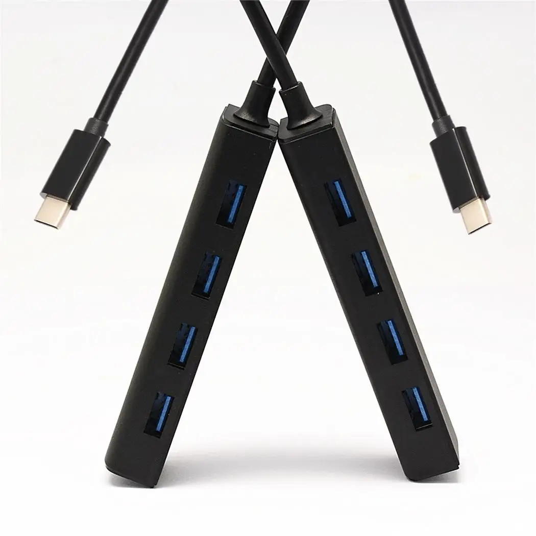 Type-C до 4 портов USB 3 0 концентратор особенно отлично подходит для ноутбуков SD TF