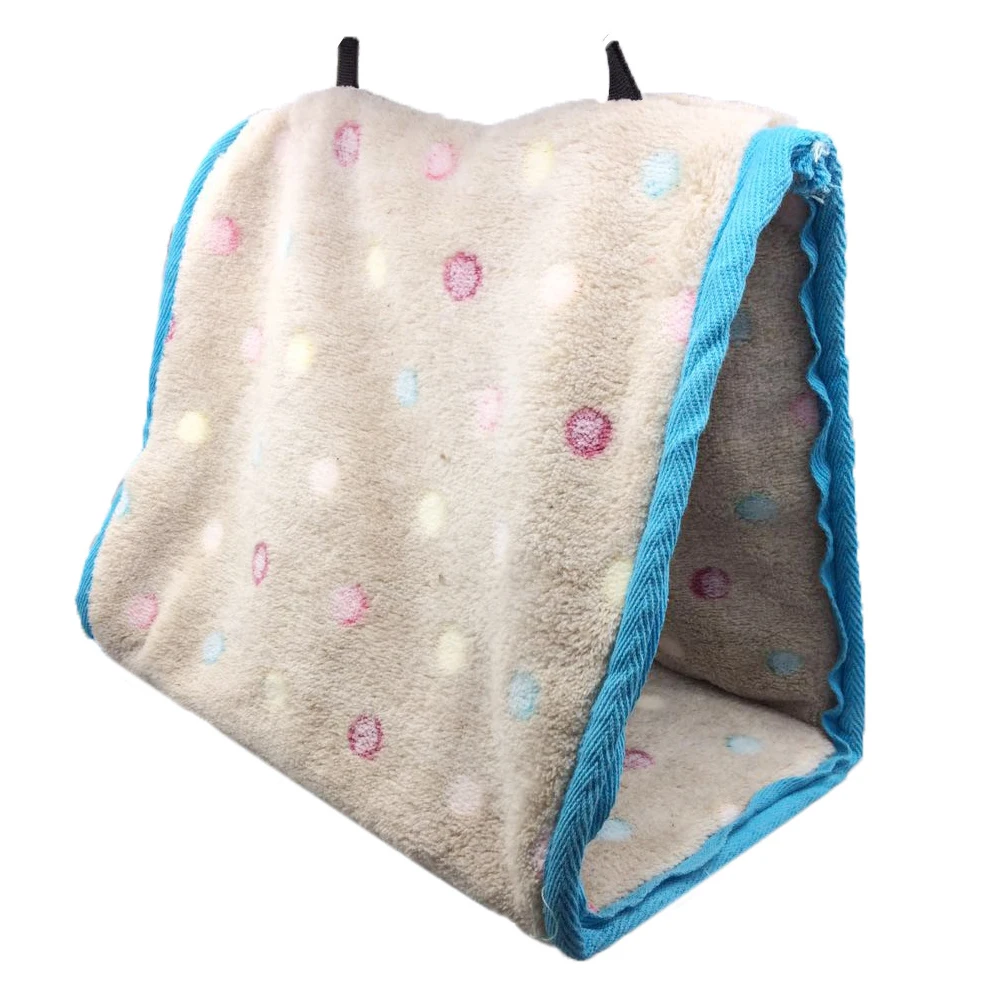 Мягкая Плюшевая Птица Попугай гамак теплая подвесная кровать для домашних