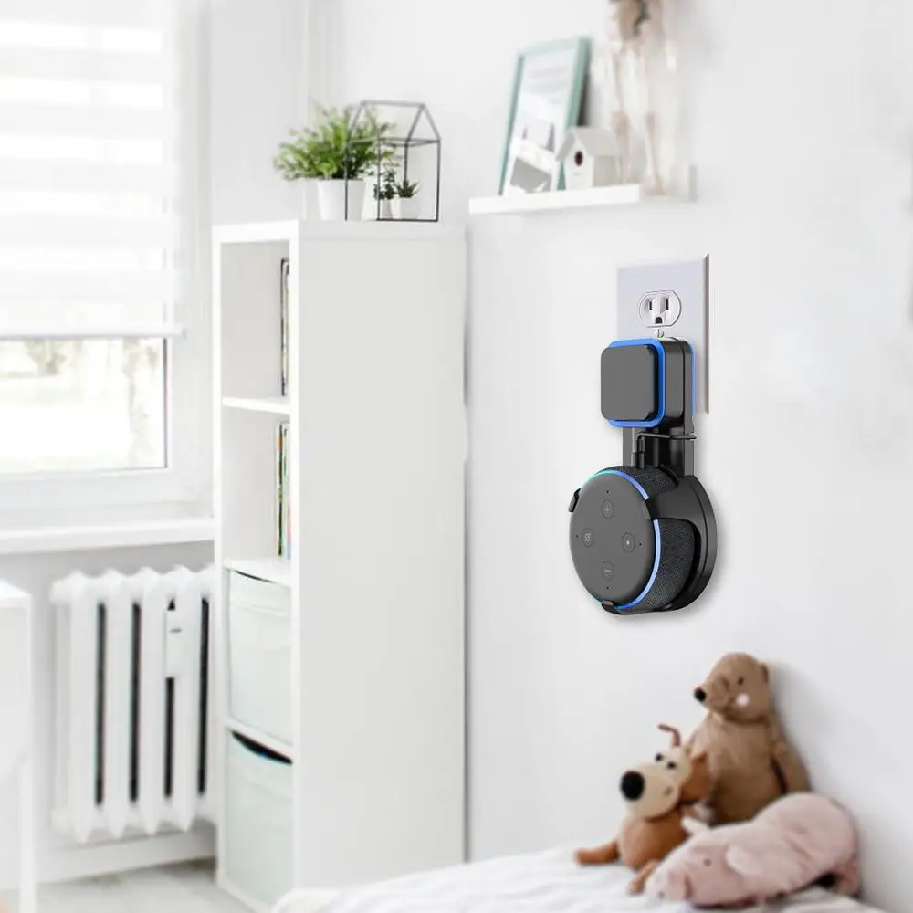 100% оригинальное настенное крепление и устройство для намотки кабеля Amazon Echo Dot