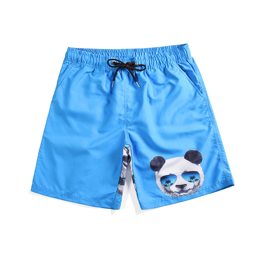 Panda узор мужские пляжные шорты для будущих мам купальники бег спортивные Surffing