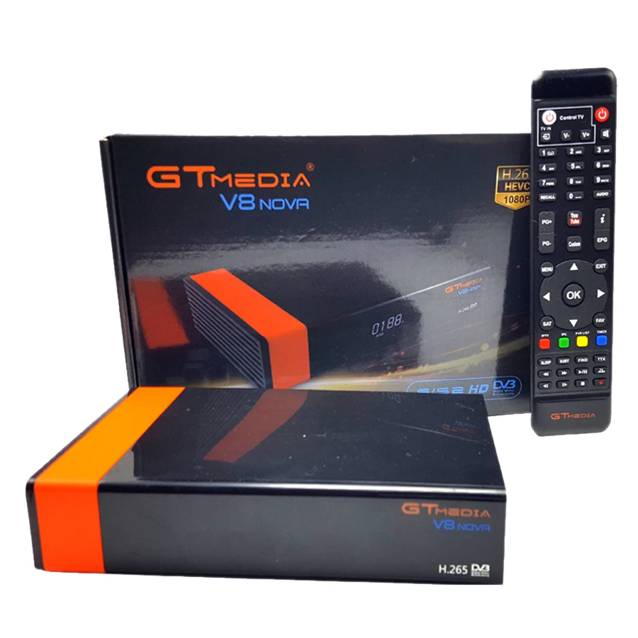 GTMedia V8 Nova DVB S2 спутниковый приемник H.265 встроенный WI FI ТВ коробка|Спутниковое ТВ| |