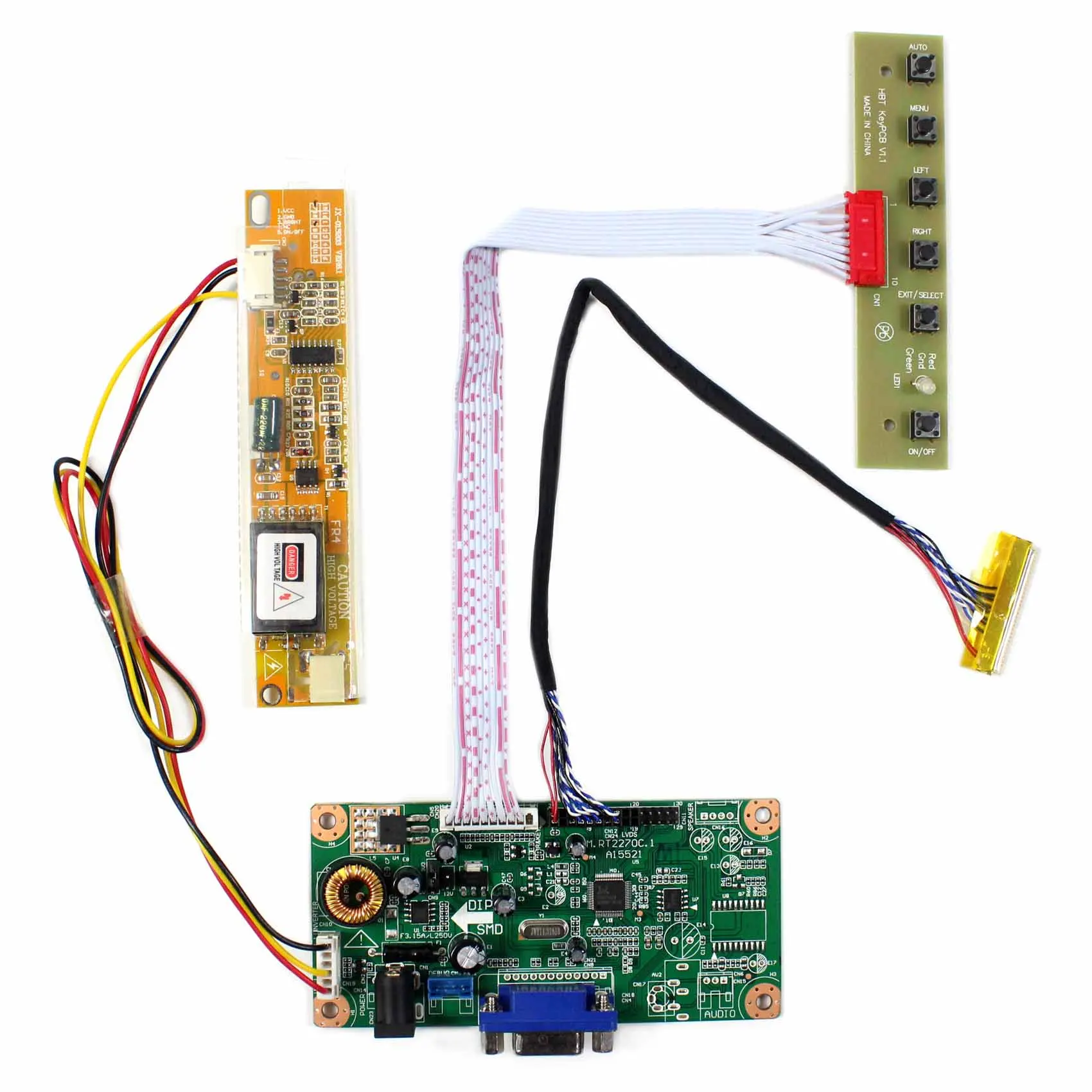 

LQ164D1LA4B VGA LCD Controller Board for 16.4inch 1600x900 RT2270