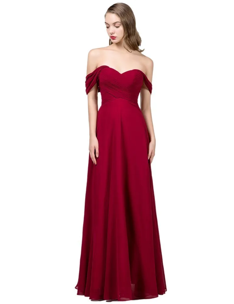 Женское шифоновое платье Vivian's Bridal элегантное многослойное вечернее с