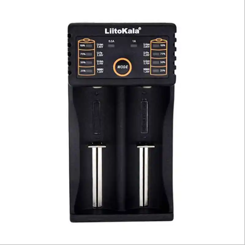 Обновление lii 202 liitokala 5V 2A 18650/26650/16340/14500 зарядное устройство Micro USB для