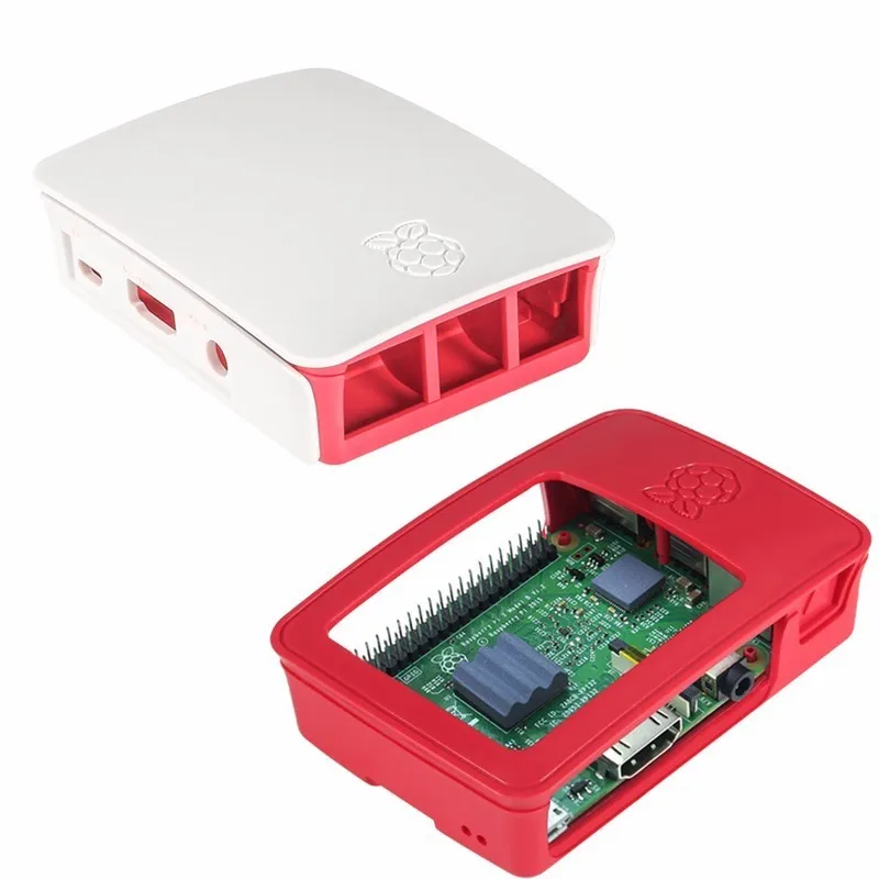 Aokin для Raspberry Pi 3 B + чехол ABS защитный Чехол коробка с теплоотводом +/3/ +|Аксессуары