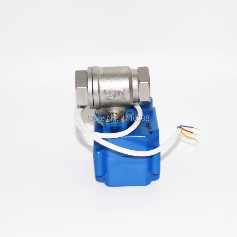 1/2 &quotDN15mm CR02 DC5V/12 V/24 V нержавеющая сталь 304 моторизованный шаровой клапан|Клапан| |