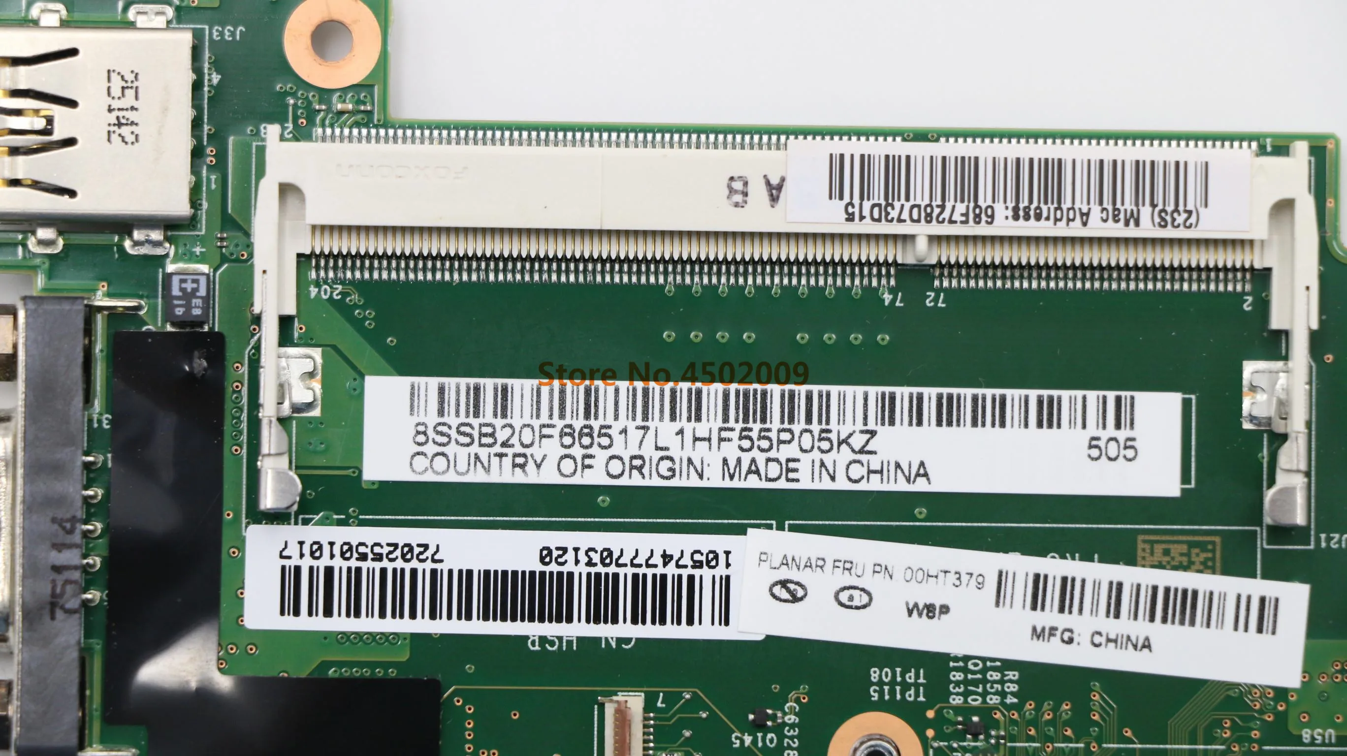Для lenovo Thinkpad X250 FRU: 00HT379 материнская плата для ноутбука с SR23Y I5-5200U 100%