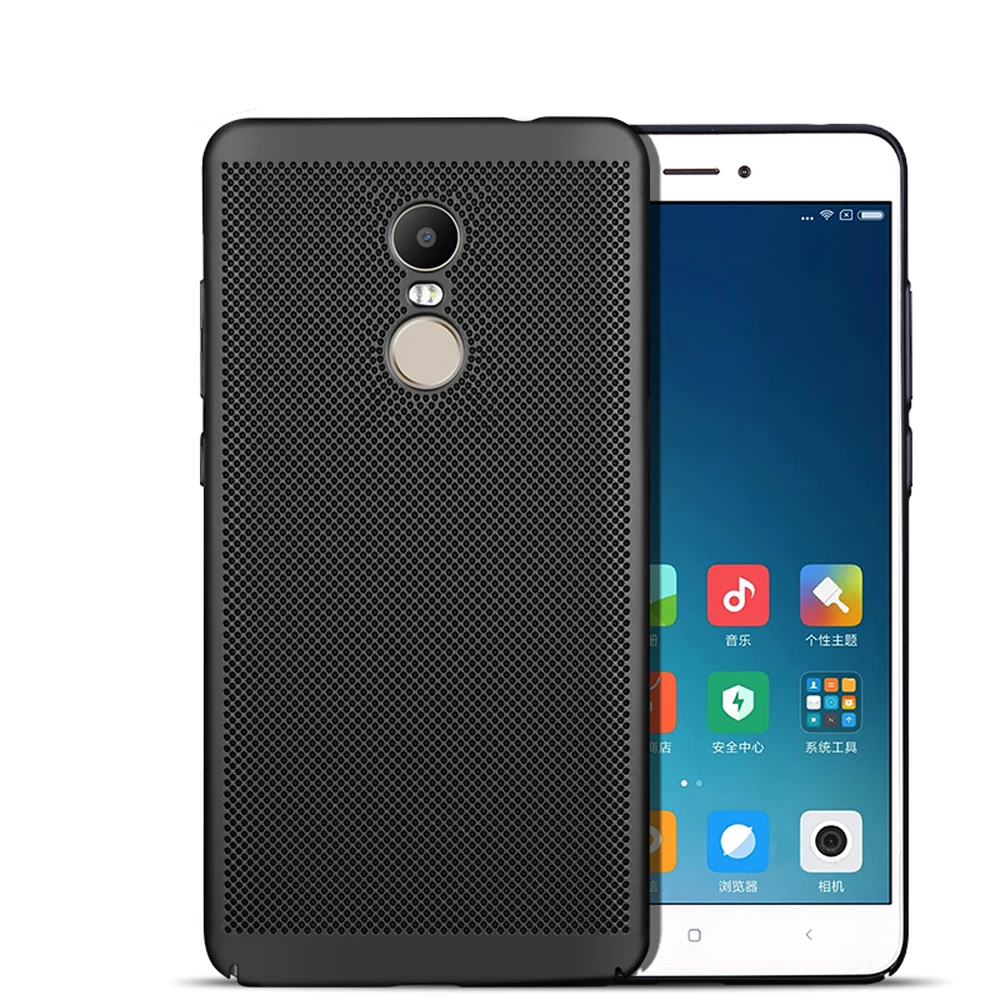 Сетчатый Чехол с отверстиями мягкий жесткий ТПУ для Xiaomi Redmi 4X 4A Note чехол s