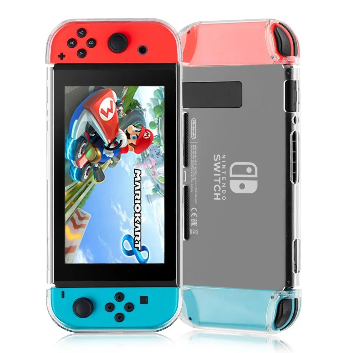 Прозрачный защитный чехол OSTENT для хранения консоли Nintendo Switch | Электроника