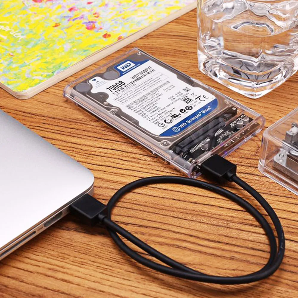 ORICO 2139C3 Тип C жесткий диск UASP 2 5 дюймов прозрачный USB3.1 Поддержка протокола
