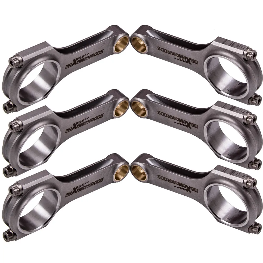 Шатуны для VW VR6 Гольф Conrods 2 8 9 5/16 ARP2000 плавающий сбалансированный поршень