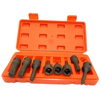 8pcs 12 dr impact bit socket torx head t30 t40 t45 t50 t55 t60 t70 t80 for 12 manual wrenches pneumatic electric wrench