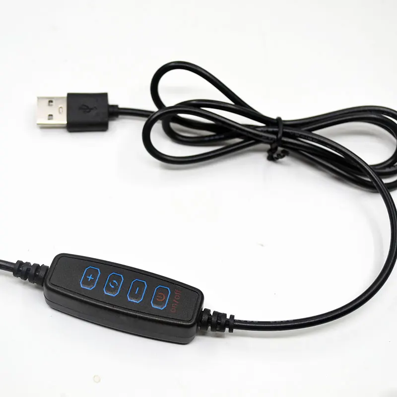 Портативная Настольная лампа с зажимом приглушаемый светильник USB идеально