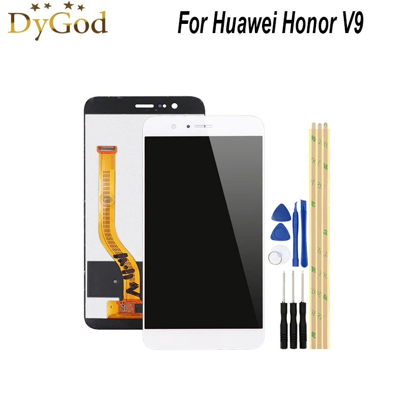 Для Huawei Honor V9 ЖК дисплей и сенсорный экран 5 7 ''сенсорный планшета Ассамблеи
