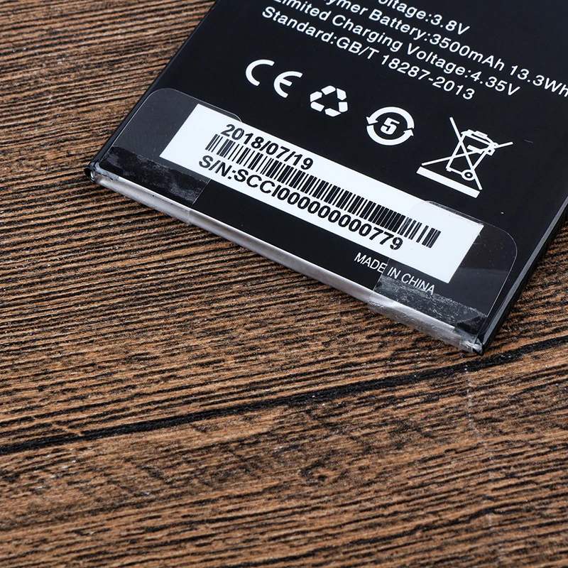 Ocolor для батареи HOMTOM H10 3500 mAh Запасной высокомощный аккумулятор с инструментами