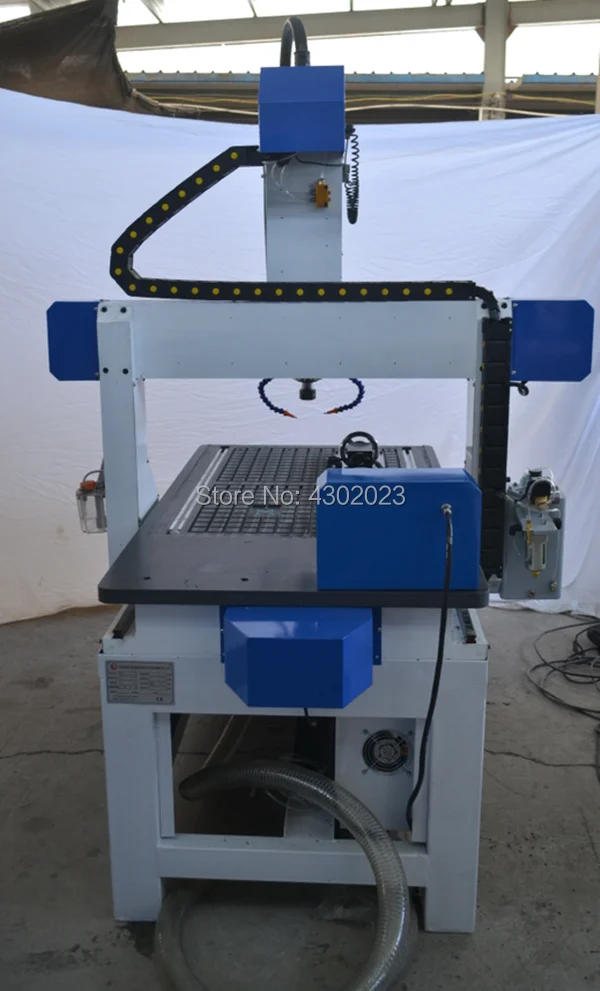 Линейные направляющие рельсы Hiwin квадратные 4 оси 1.5KW шпинделя 3D гравировка 9060